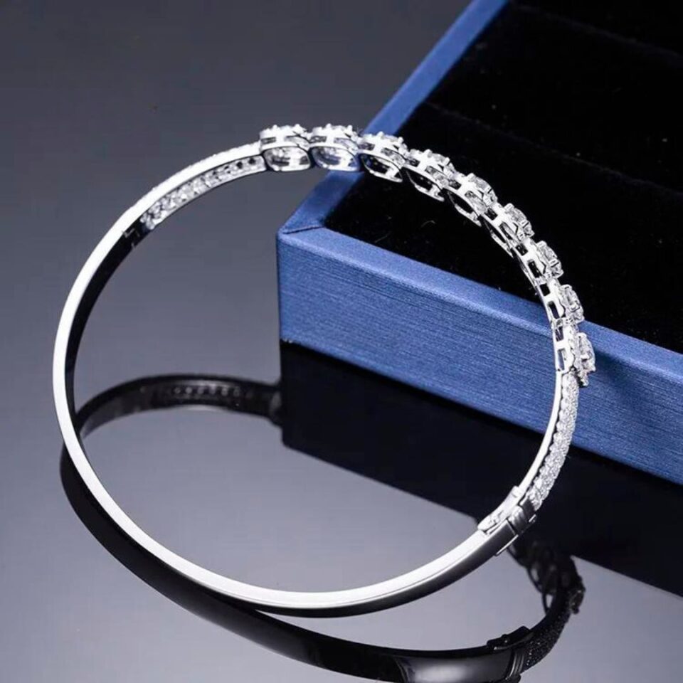 Moissanite Bangle 2