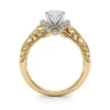 Claudette Vintage Diamond Engagement Ring 1.75Ct