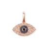 Evil Eye Diamond Pendant