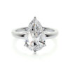 Pear Cut Solitaire Engagement Ring 1.52ct