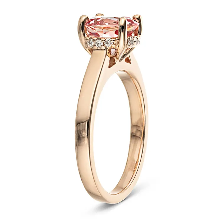 pauline Pink diamond ring up