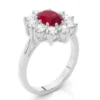 Susan 14K Gold Ruby Engagement Ring 2ct